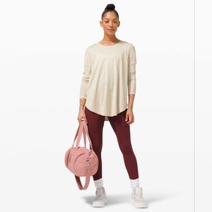 Lululemon Draped Bum Covering Long Sleeve NWT